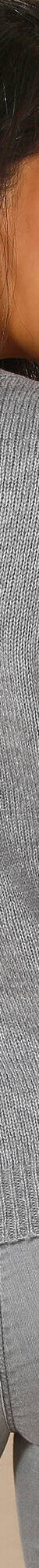 Pull maille fantaisie et détail boutons poignets, toucher doux  (gris chiné) Pull maille fantaisie et détail boutons poignets, toucher doux  (gris chiné)